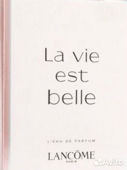 Парфюмерная вода lancome