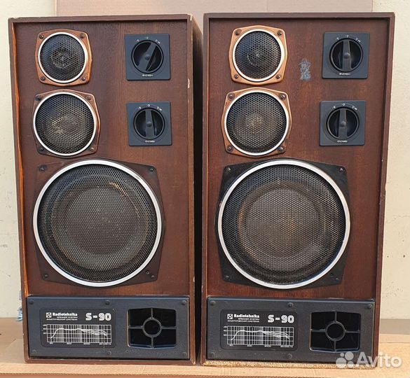 Колонки Radiotehnika S -90 с усилителем Вега