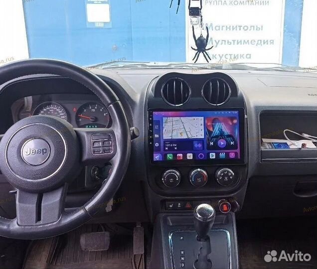 Магнитола Jeep Compass 1 Рестайлинг 2010-16г 3/32G