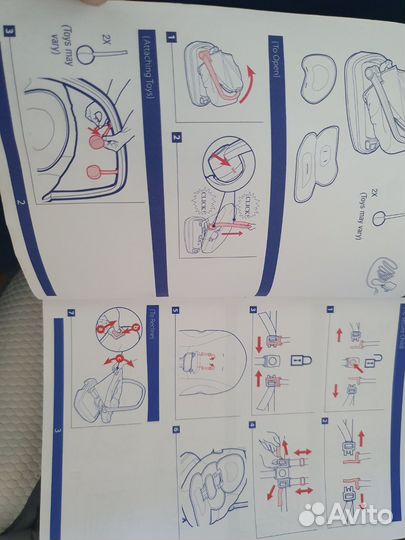 Детская электронная качелька