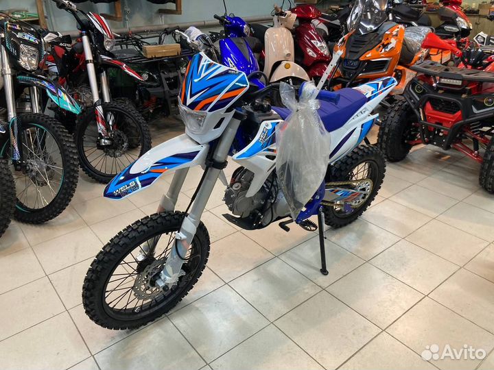 Питбайк wels RT 125 17\14 кпп ПОЛУАВТОМАТ