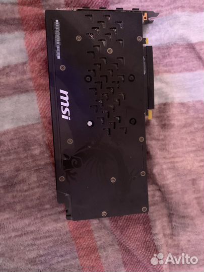 Видеокарта gtx 1060 6gb MSI gaiming x