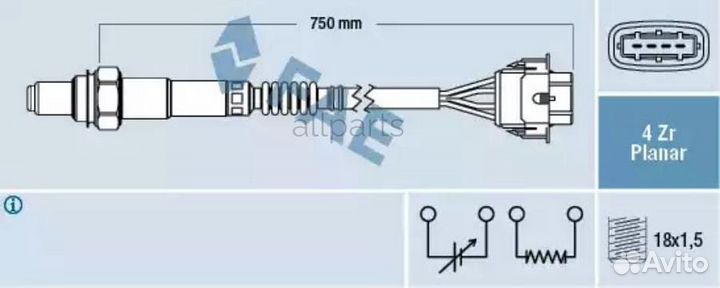 FAE 77308 Лямбда-зонд