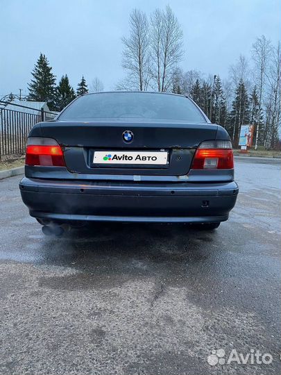 BMW 5 серия 2.8 AT, 2000, битый, 375 000 км