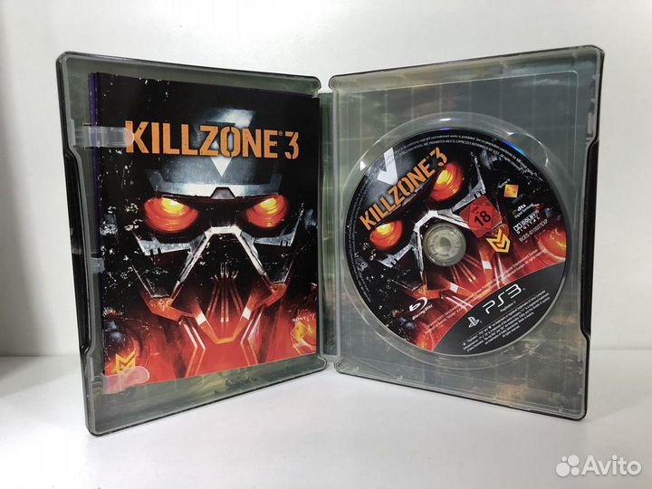 Диск steelbook Killzone 3 для PS3
