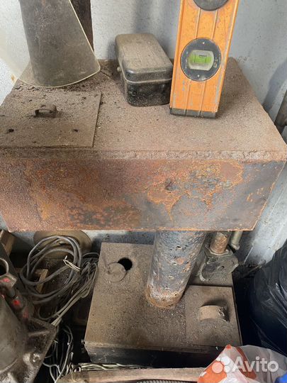 Печка буржуйка на дровах и на отработке