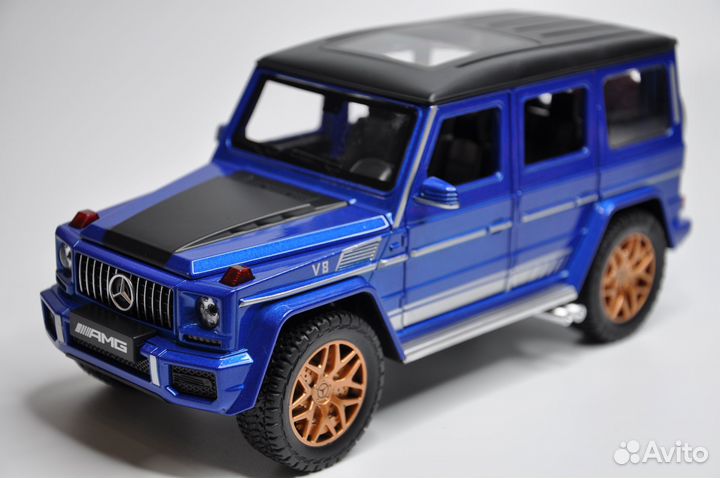 Модель автомобиля Mercedes Gelandewagen AMG металл