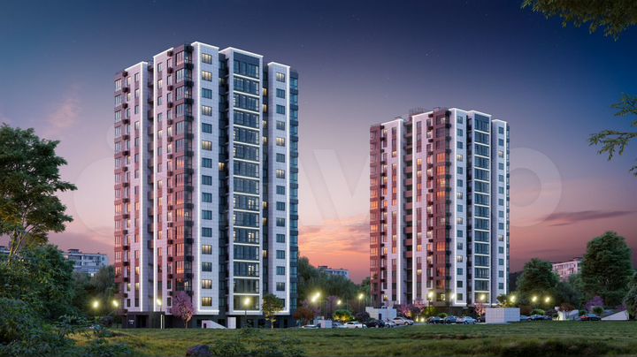 Квартира-студия, 30,1 м², 8/16 эт.