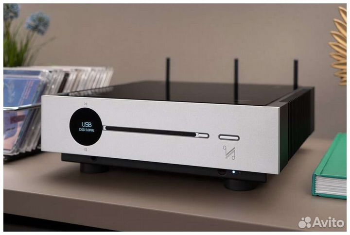 CD ресивер Quad Artera Solus Play Aluminium Silver