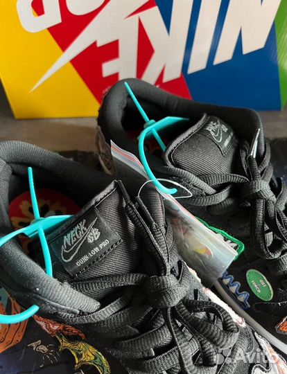 Nike Dunk Low Pro QS Neckface Оригинал Poizon