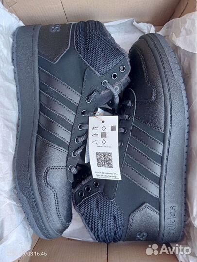 Кроссовки(кеды) Adidas Hoops 2.0 Mid