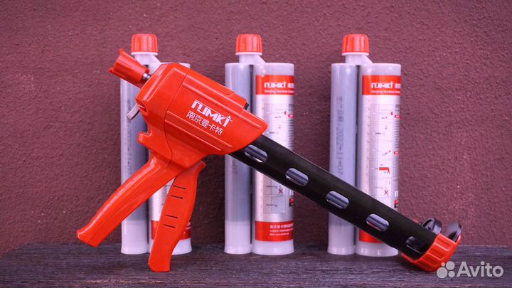 Пистолет для анкера химического njmkt 390 / 390 мл