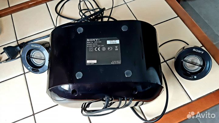 Акустические колонки sony для компьютера