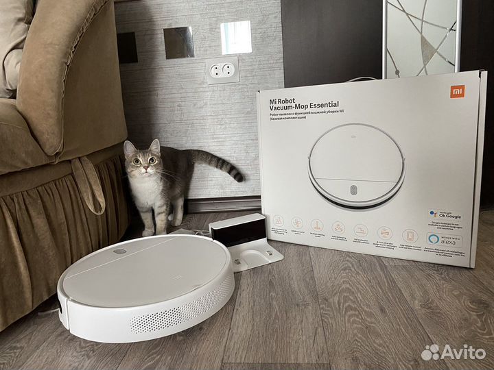 Робот пылесос xiaomi с влажной уборкой