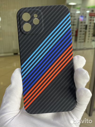 Чехол карбоновый iPhone 12