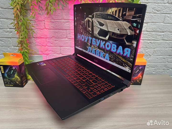 Игровой ноутбук MSI i7-12/16GB/SSD/500GB/3060