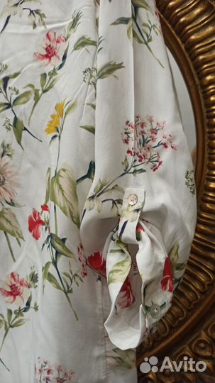 Рубашка удлиненная 46-48 хлопок gucci