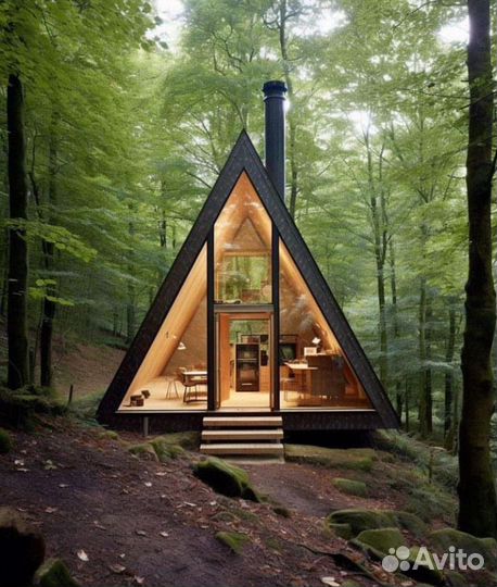 Каркасные дома А-фрейм