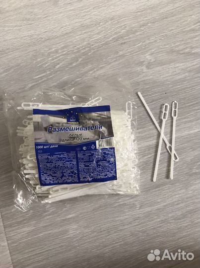 Одноразовые ложки, размешиватели