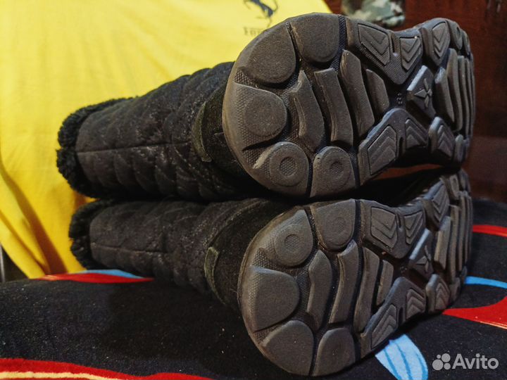 Сапожки из замши 37 размер