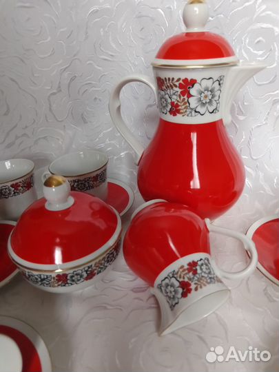 Кофейный сервиз ГДР