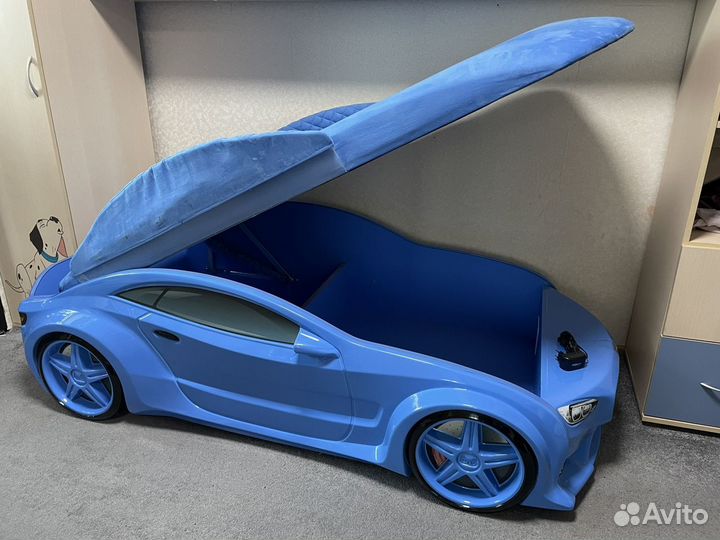 Детская кровать машина BMW (3d) UNO 