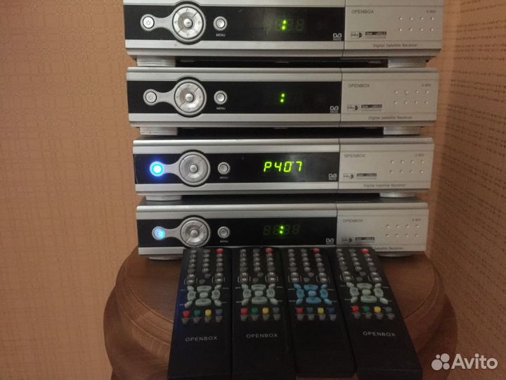 4 Спутниковых ресивера Openbox X 800
