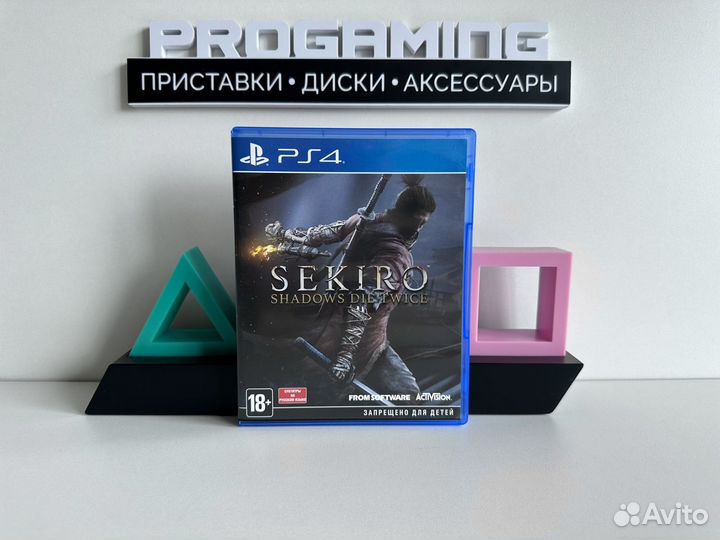 Sekiro Shadows Die Twice диск для Sony PS4