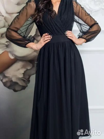 Платье вечернее на выпускной 44