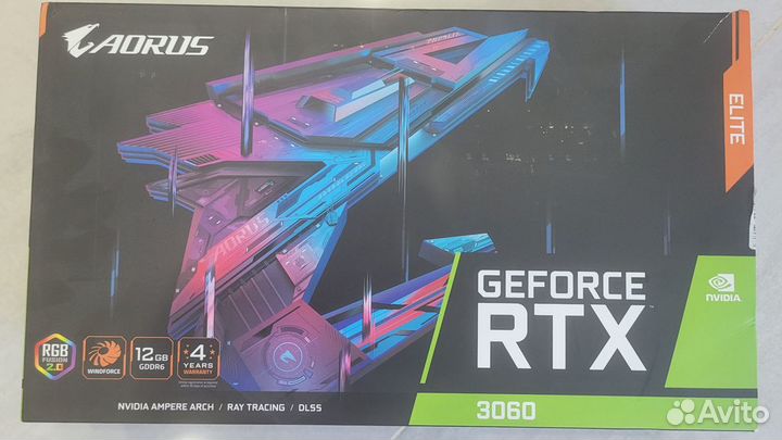 Gigabyte Geforce rtx 3060 ti aorus Elite 12g