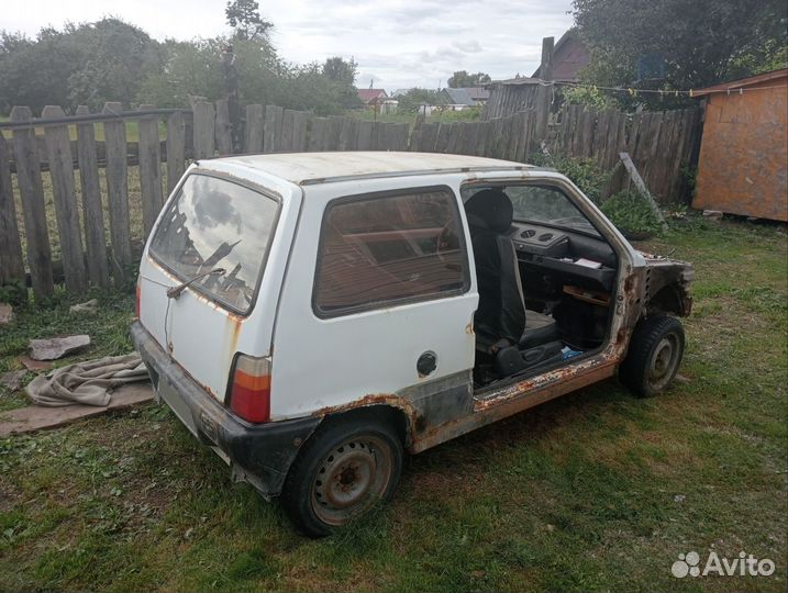 ВАЗ 1111 Ока 0.7 МТ, 2000, битый, 100 000 км