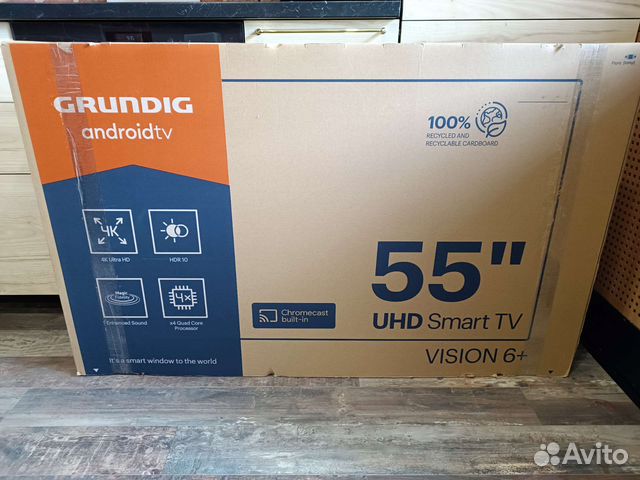 Новый 4k телевизор Grundig 55 GFU 7800B купить в Санкт-Петербурге ...
