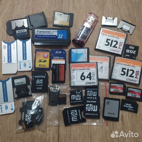 Флэшкарты и переходники