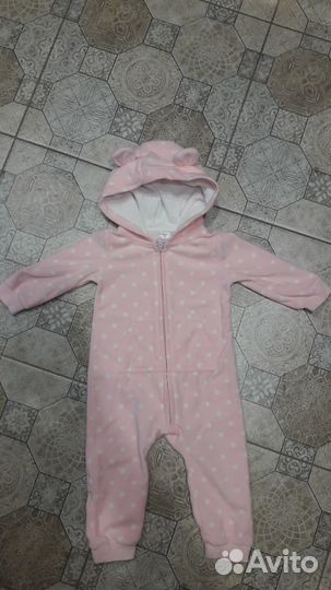 Комбинезон теплый на девочку