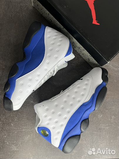 Nike air jordan 13 retro blue white