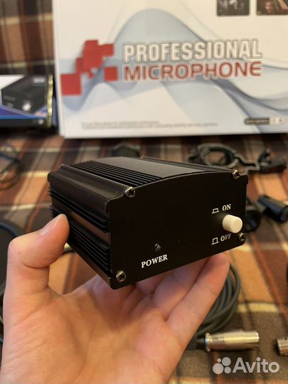 Микрофон BM-800 с фантомным питанием