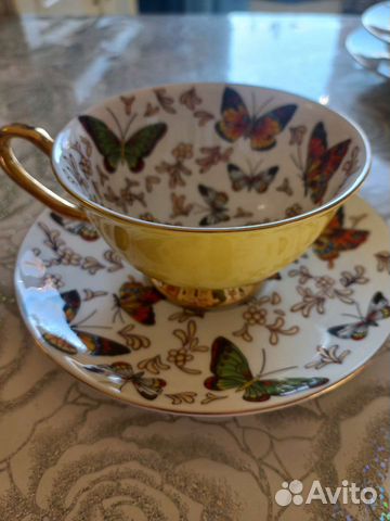Чайная пара фарфор 