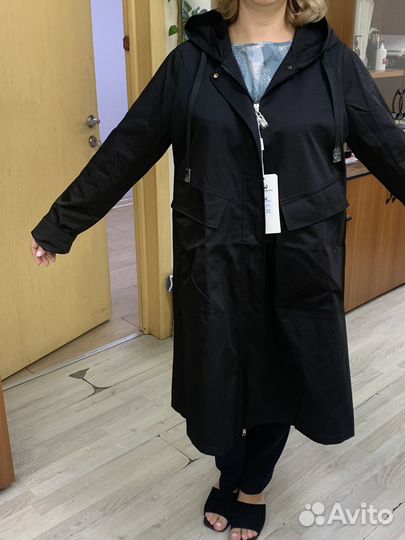 Плащ-парка свингер 52 р-р новый