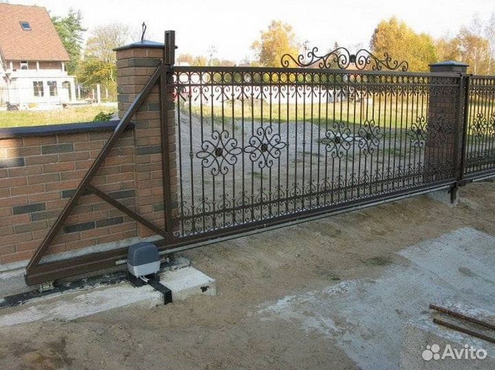 Ворота откатные от производителя
