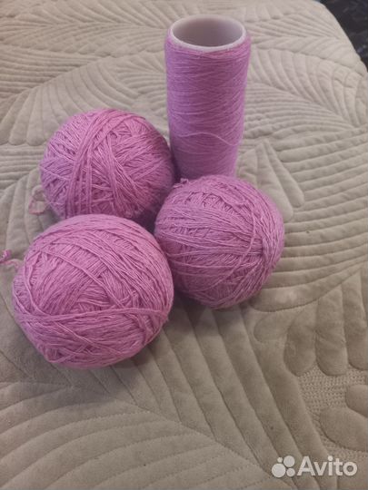 Пряжа нитки для вязания пакетом