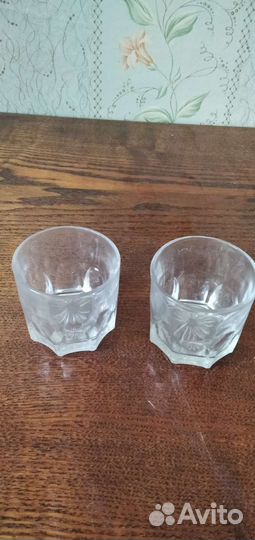Стаканы рюмки