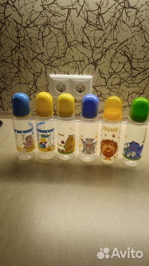 Новые бутылочки, ниблеры, нагрудники. Отдам