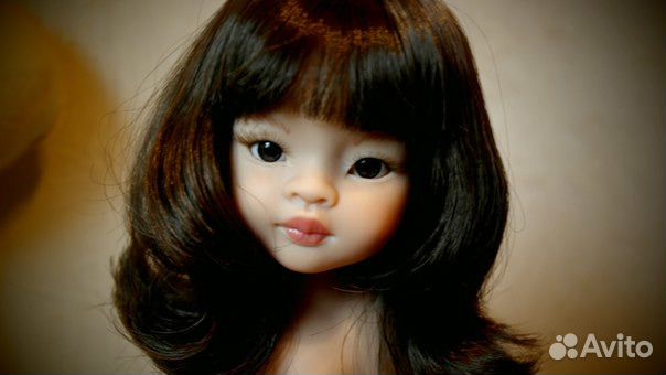Испанская кукла Паола Рейна, 34см, Мали с челкой