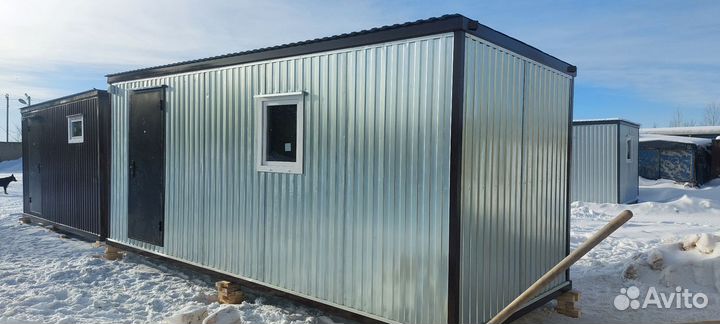 Бытовка-вагончик 6х2.4 утеплённая