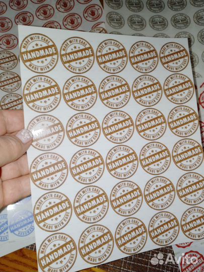 Бирки для изделий ручной работы