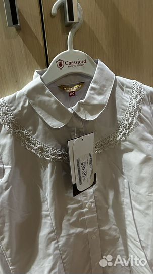 Рубашка для девочки 140