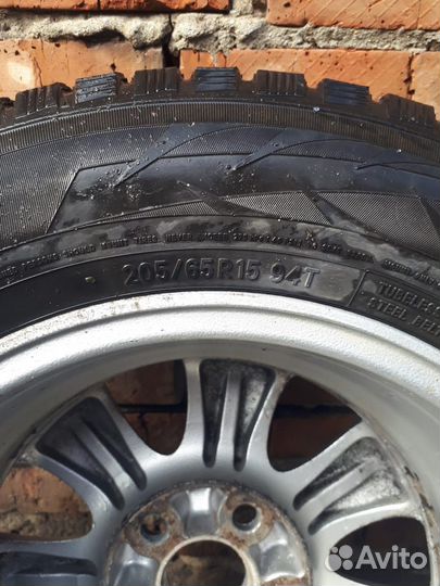 R15 Toyo Observe G3-Ice 205/65, PCD 5x114.3 DIA 60.1