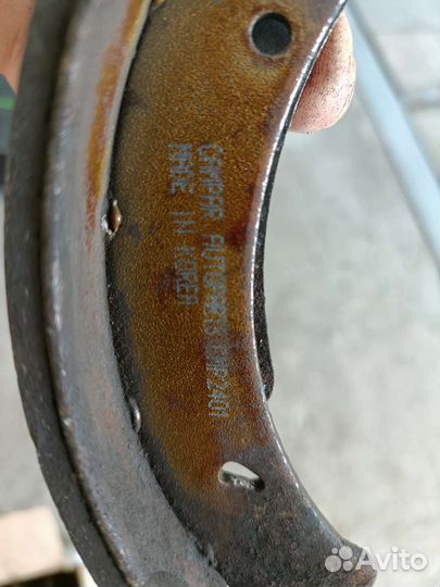 Тормозные колодки ваз 2110 задние