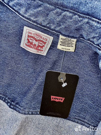 Новая Oversized джинсовая куртка levi'S из США