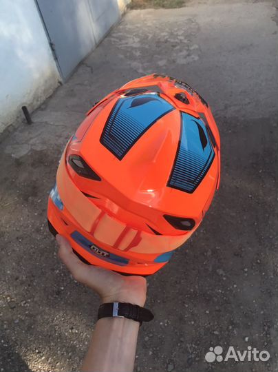 Мото шлем кроссовый